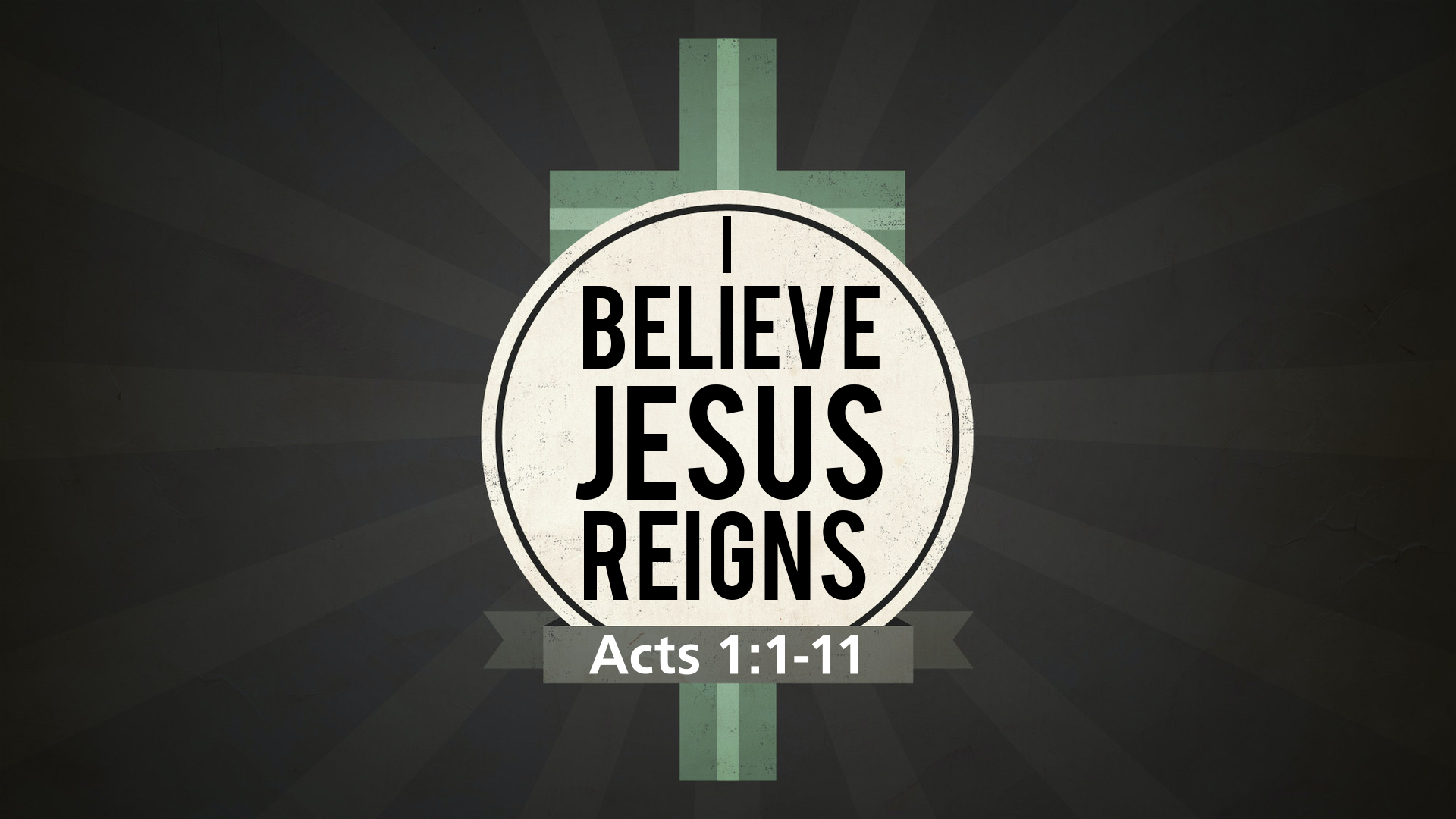 “I Believe Jesus Reigns”