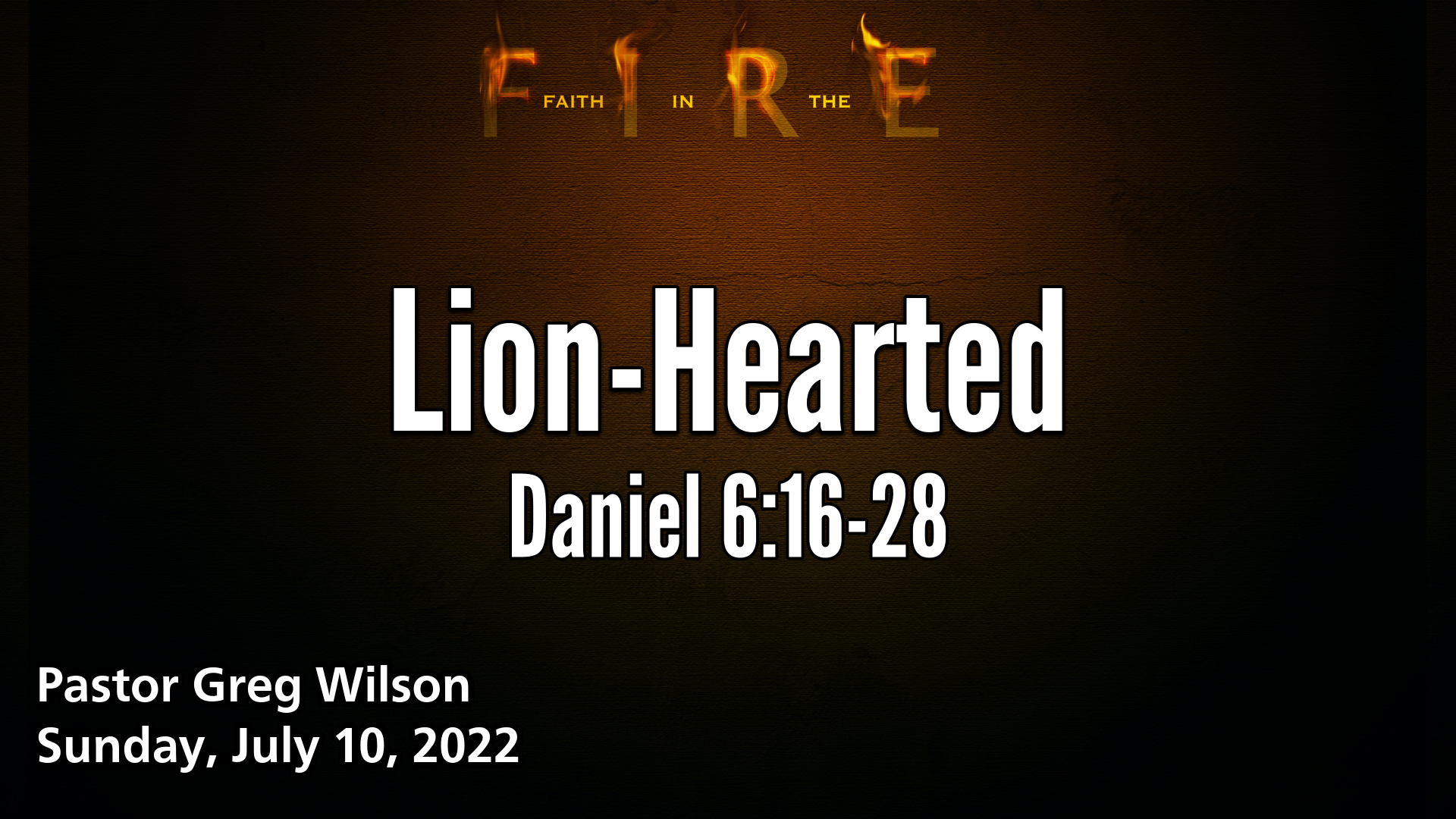 "Lion-Hearted"