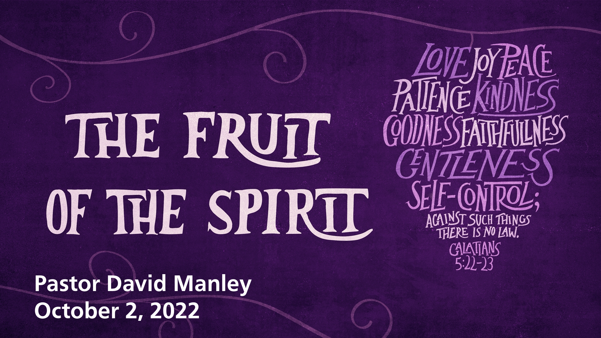 "Fruit of the Spirit"