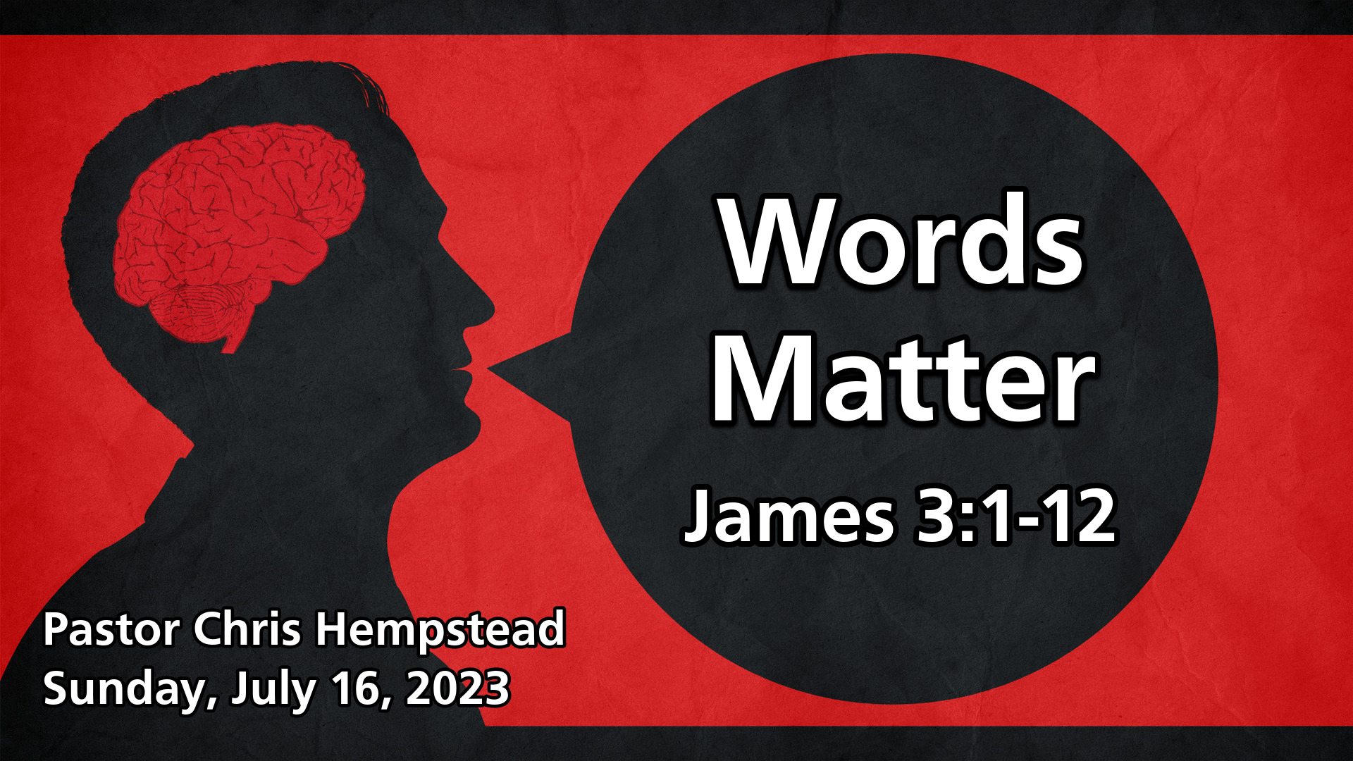 "Words Matter"