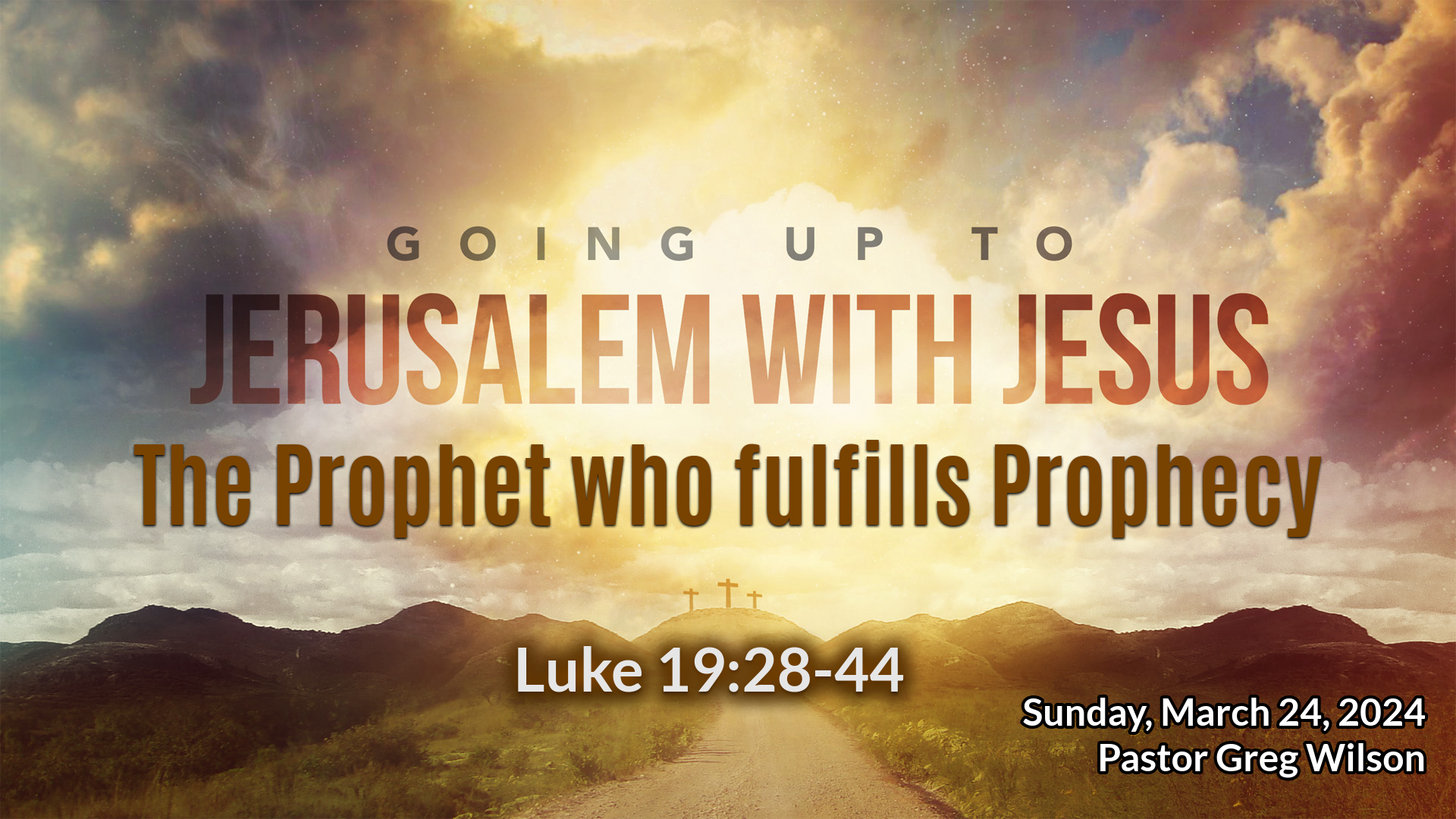 "The Prophet who fulfills Prophecy"